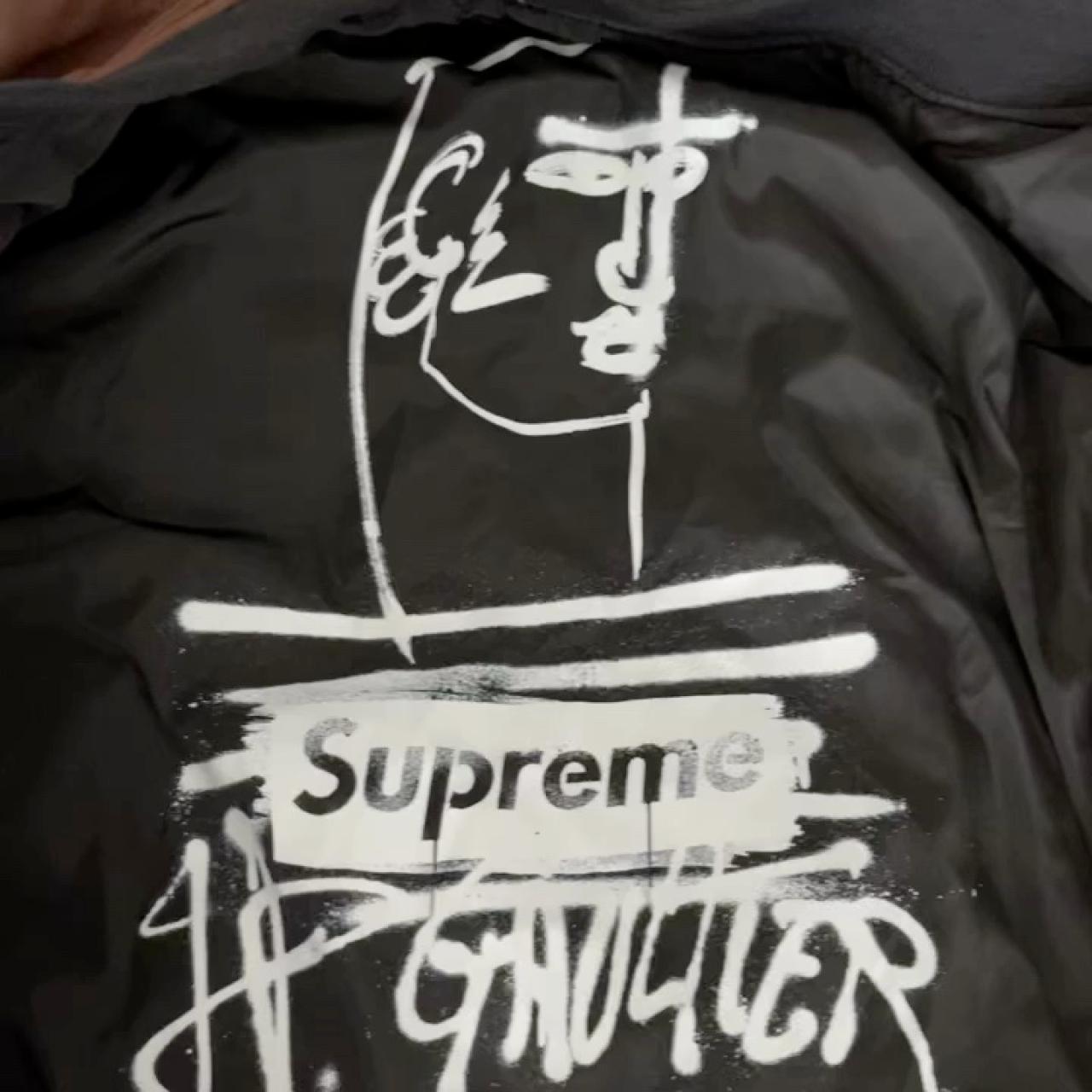 Jean Paul Gaultier x Supreme Réversible MA-1 Bomber... | Depop