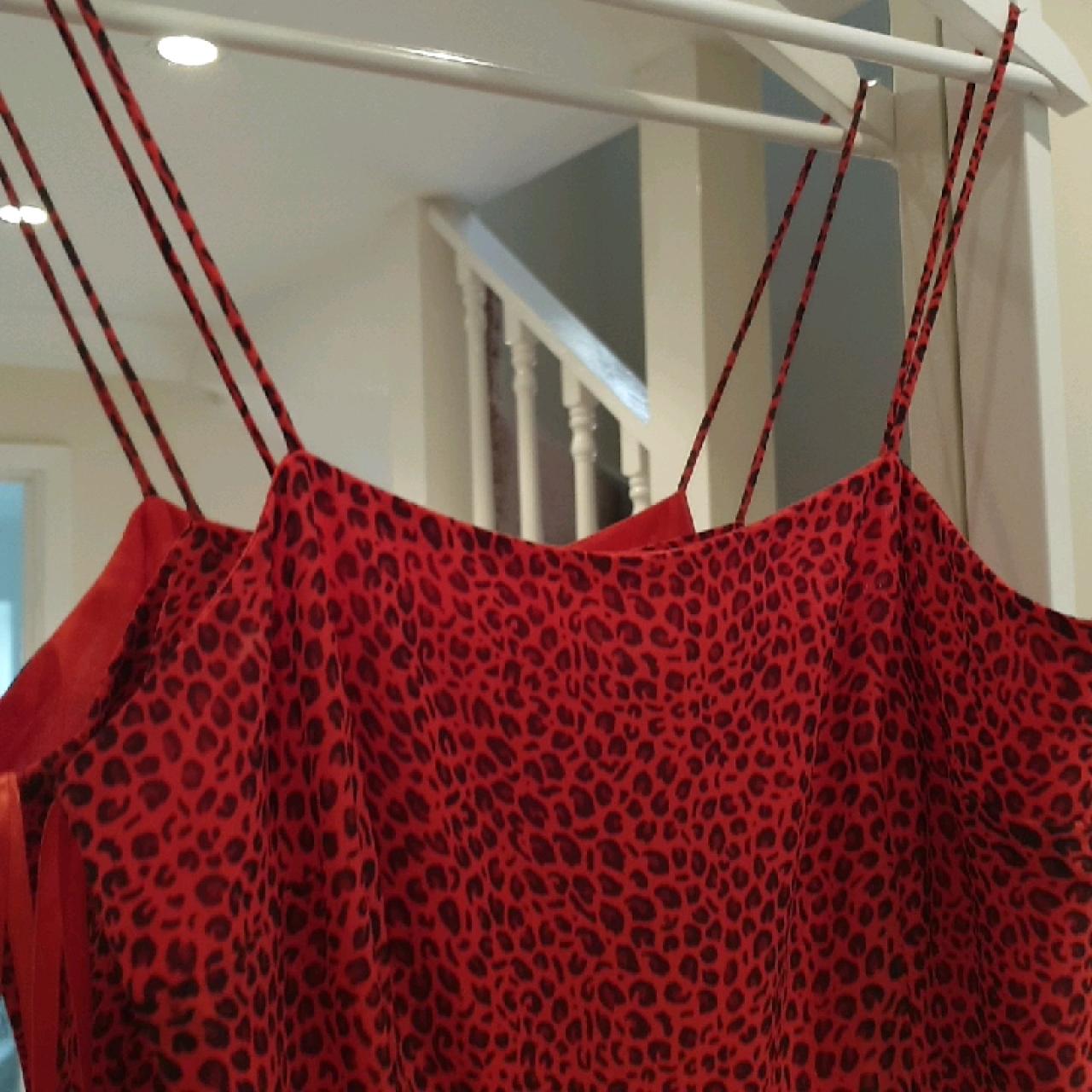 mini leopard pleated dress