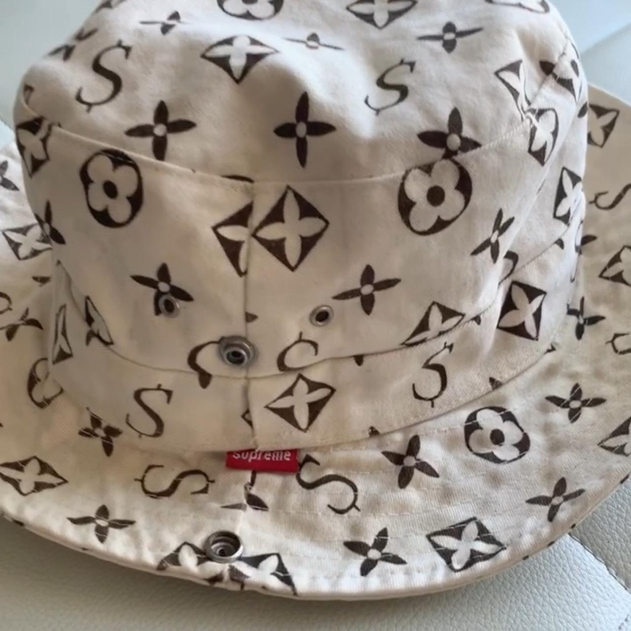 supreme x louis vuitton bucket hat