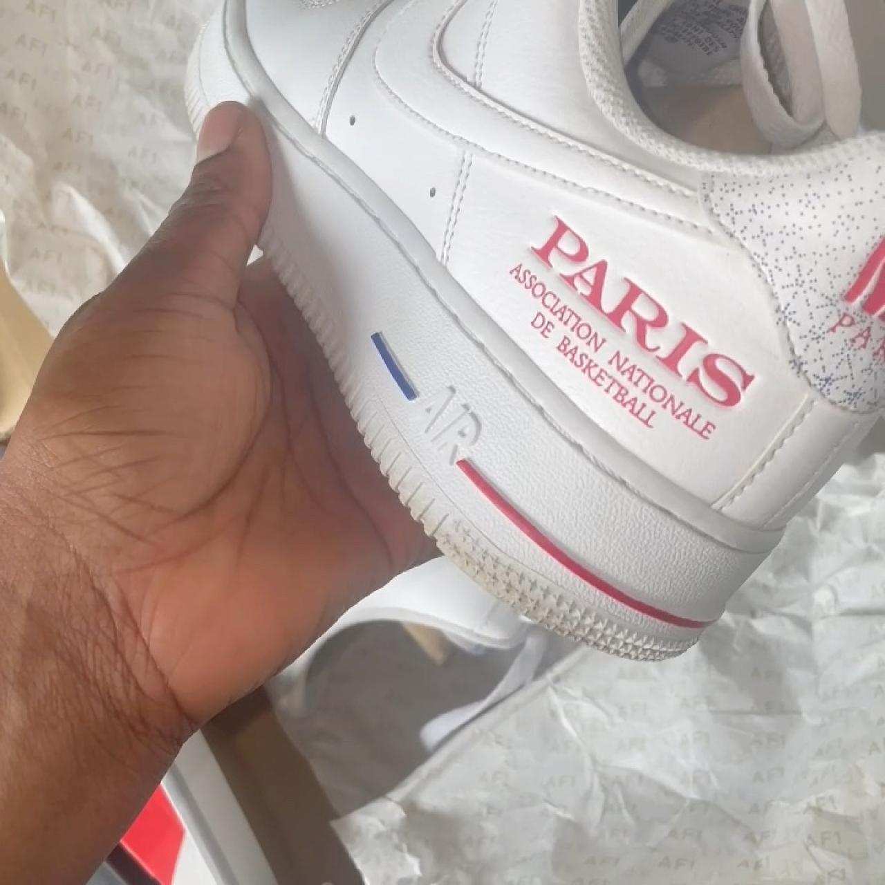 AIR FORCE 1 UK6(40) NBA PARIS GAME 2020 Exclusive... | Depop