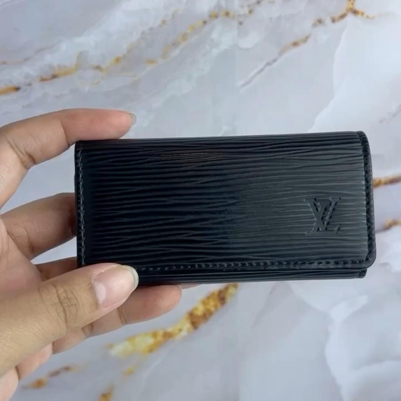 Louis Vuitton Mini Lin 4-Key Holder Pretty good - Depop