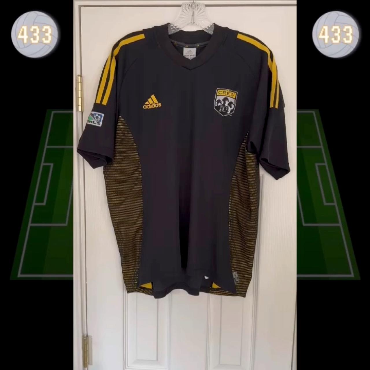 Columbus Crew 2002 Away Soccer Jersey - Depop