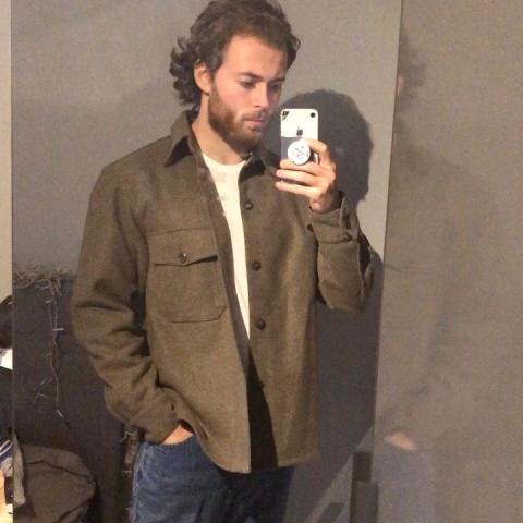 Uniqlo U Long Sleeve Fleece Shirt 