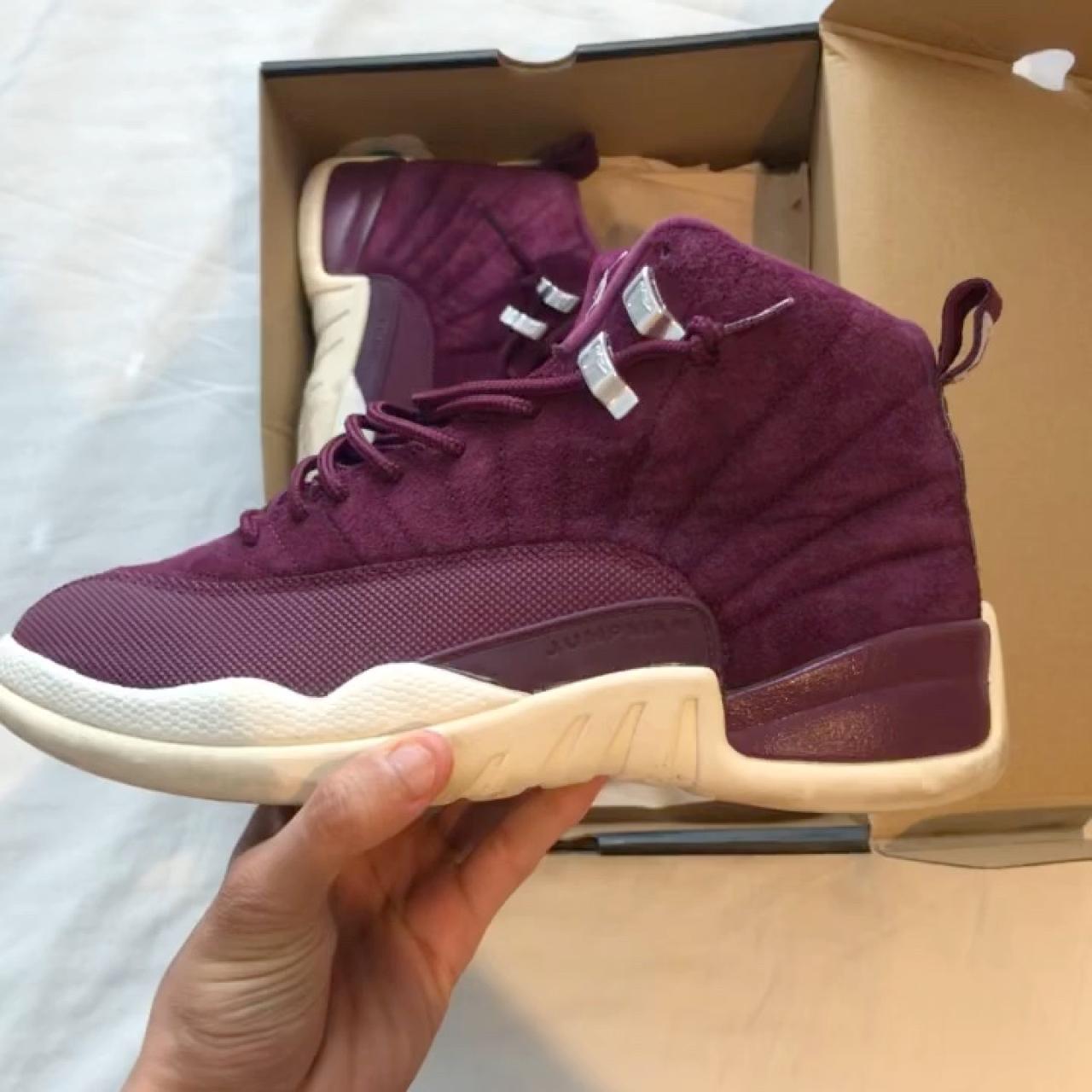 jordan 12 purple suede
