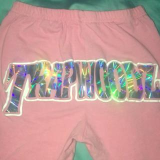 trapwoodz biker shorts