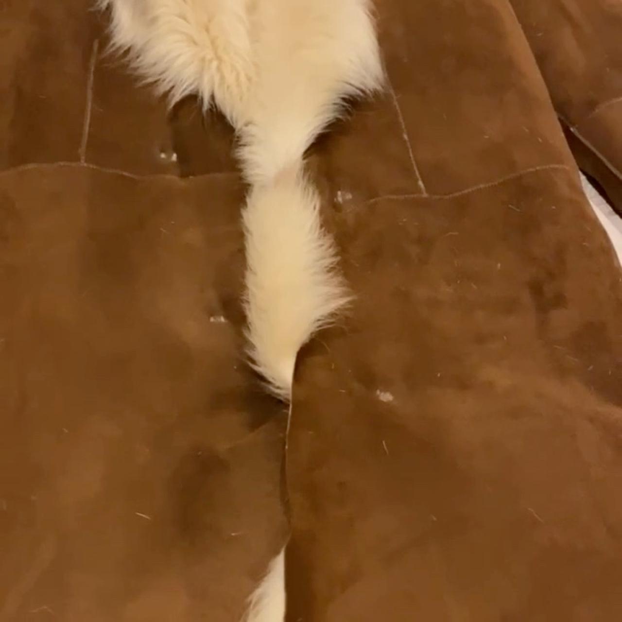Waterfall Shearling Coat Bought from 