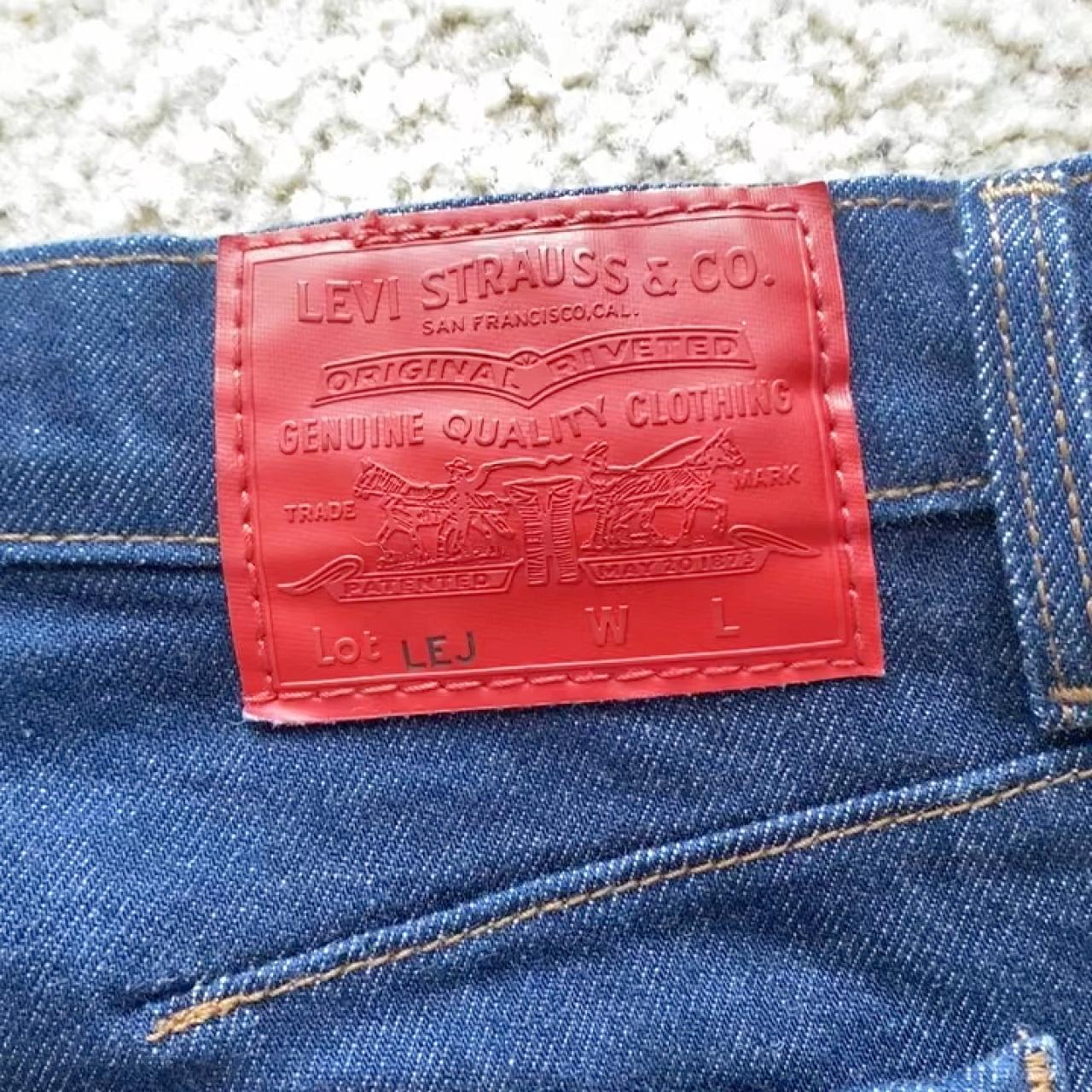 RED LABEL LEVIS LEJ stretch red tab jeans. Depop