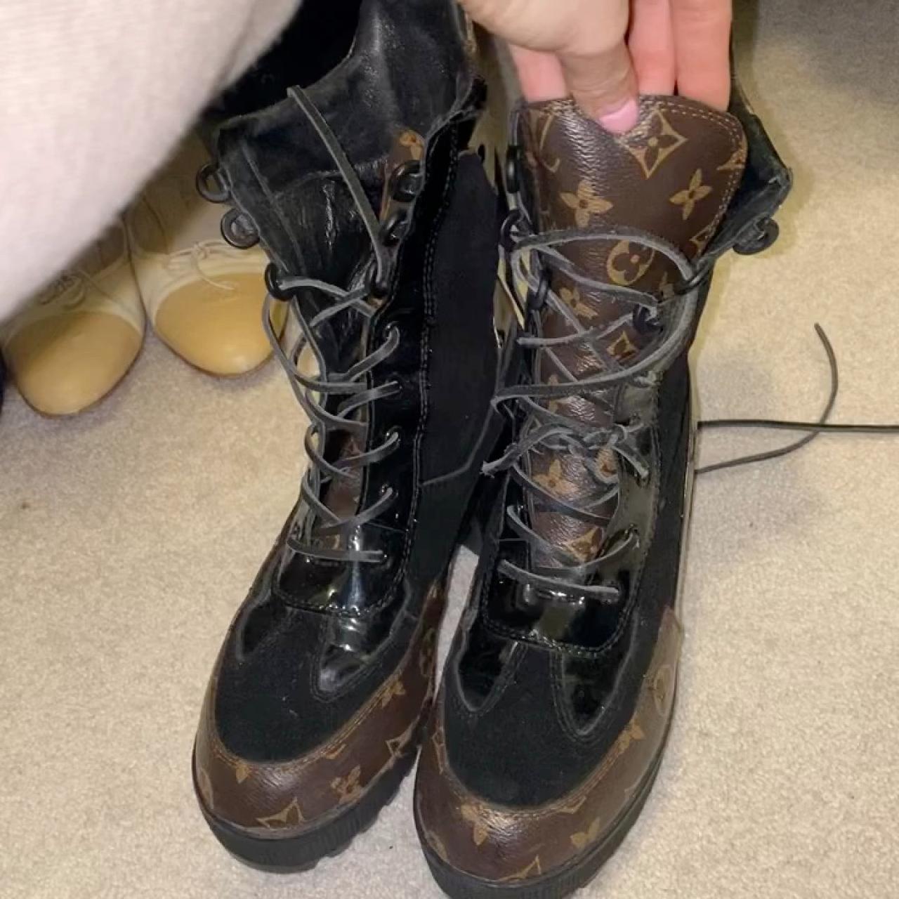 loui vuitton boots women