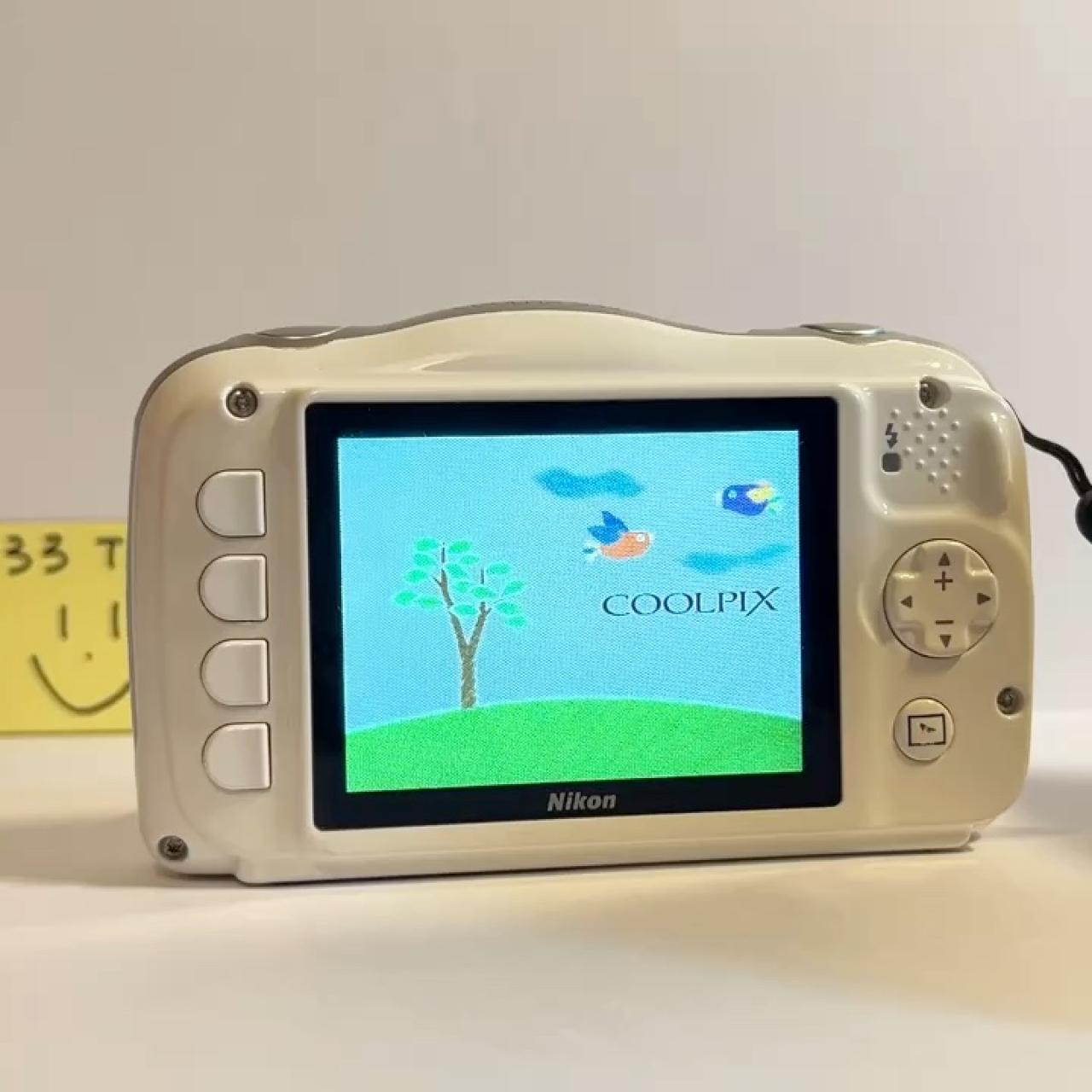 カメラ、光学機器 【極上美品】 Nikon COOLPIX S33 White 正常動作品
