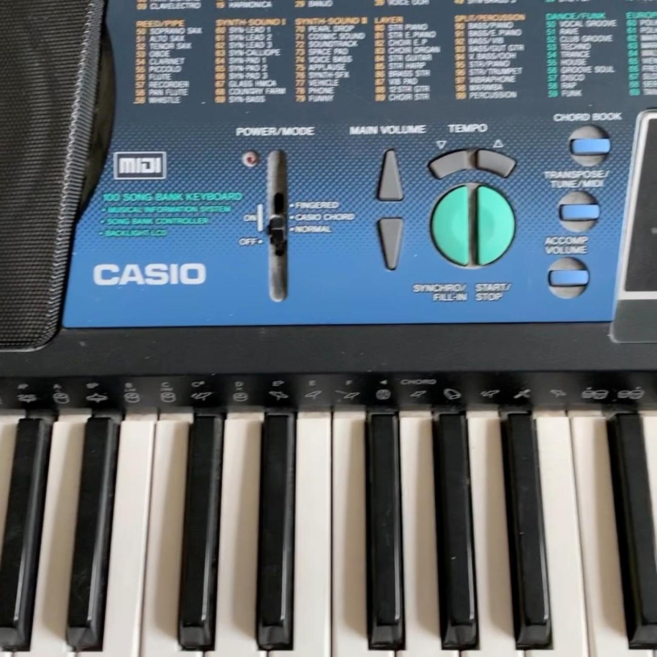 Keyboard CASIO CTK-511 100 Song Bank 🎶 Great - Depop