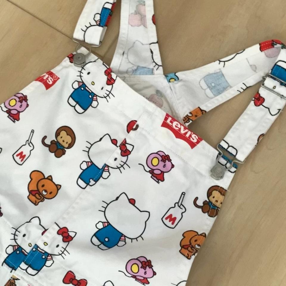 Levi's Hello kitty levis overall, Grailed