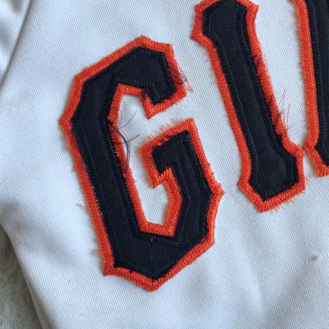 Vintage SF Giants Youth/Womans Jersey 19in pit to - Depop