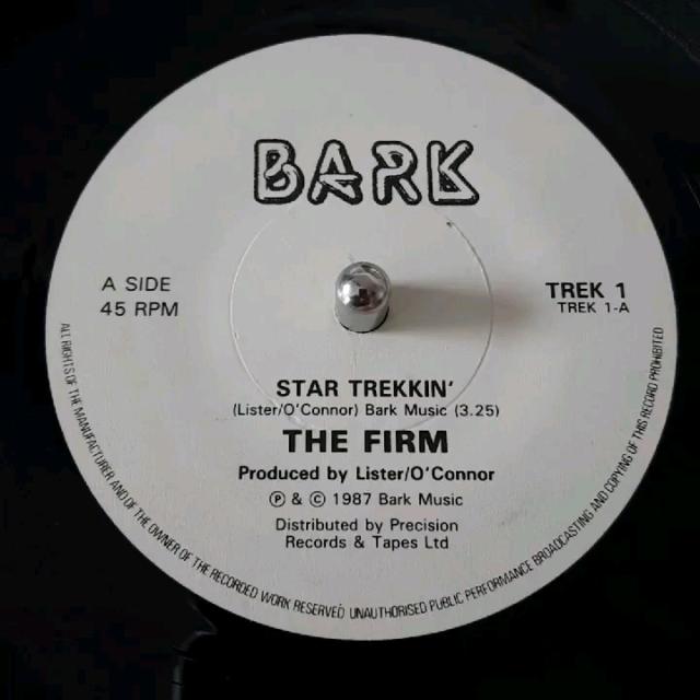 STAR TREKKIN' 45 RPM Record-Star Trek 