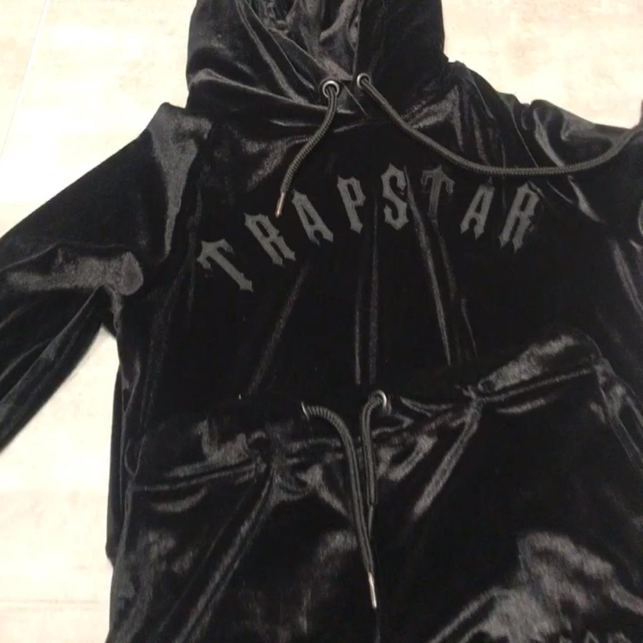 trapstar velour tracksuit