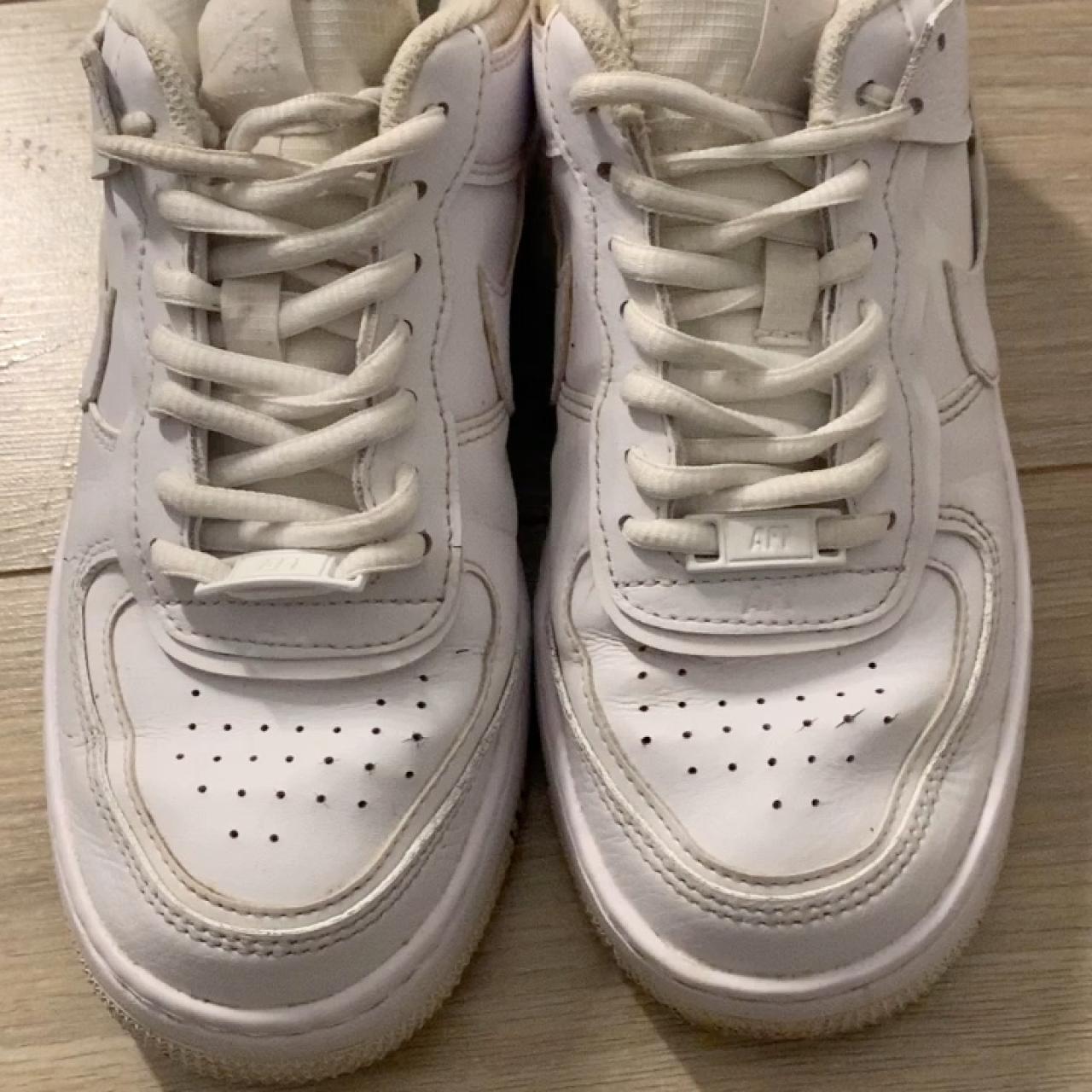 white air force 1 shadow women's