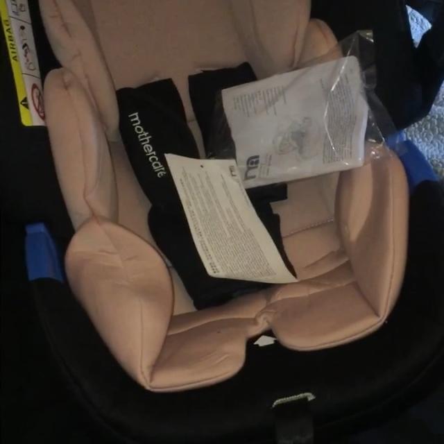 mothercare 4 wheel journey blush