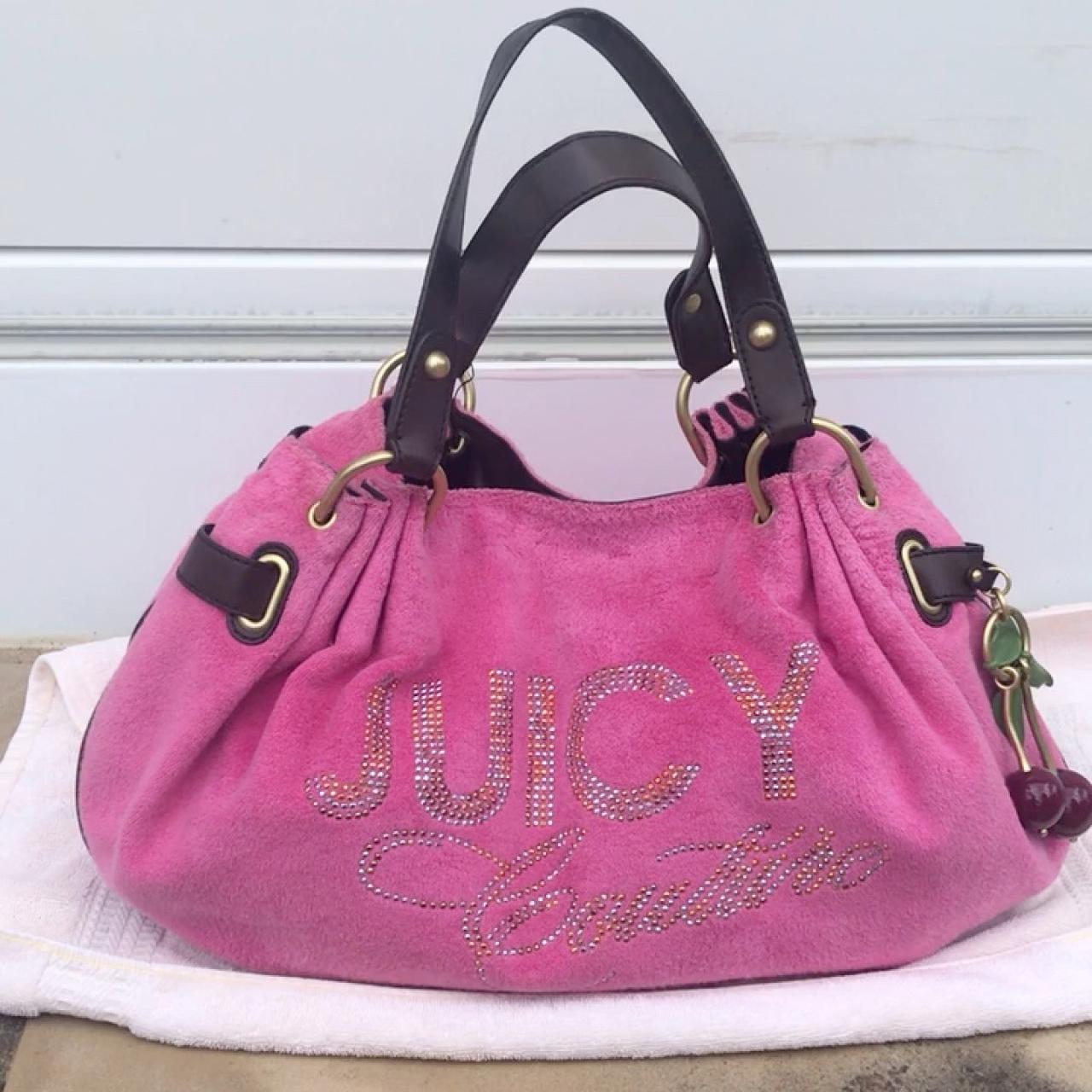 hot pink juicy couture purse