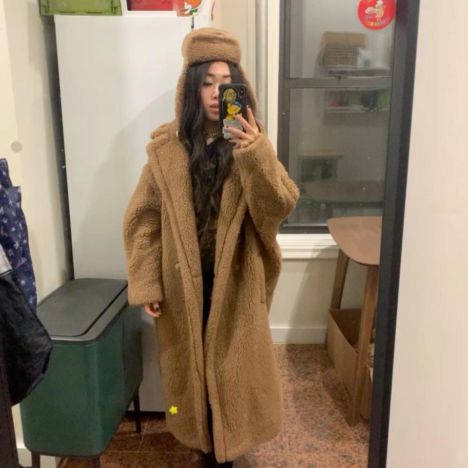 Max Mara “Avy” Camel Hair/ Shearling Hat/ Hunting... | Depop