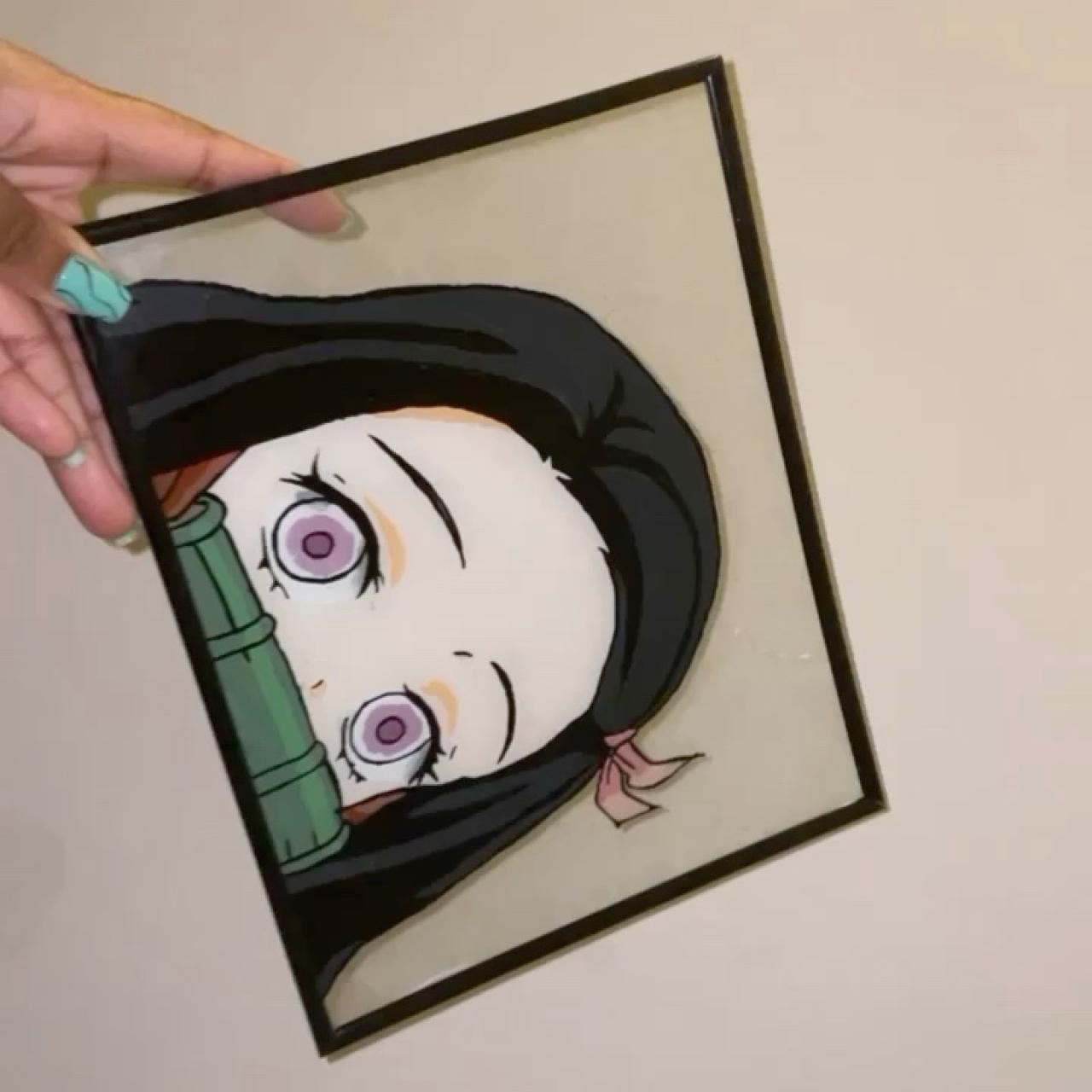 Anime Given Glass Painting - KiannaArt - Glass, Other Glass - ArtPal