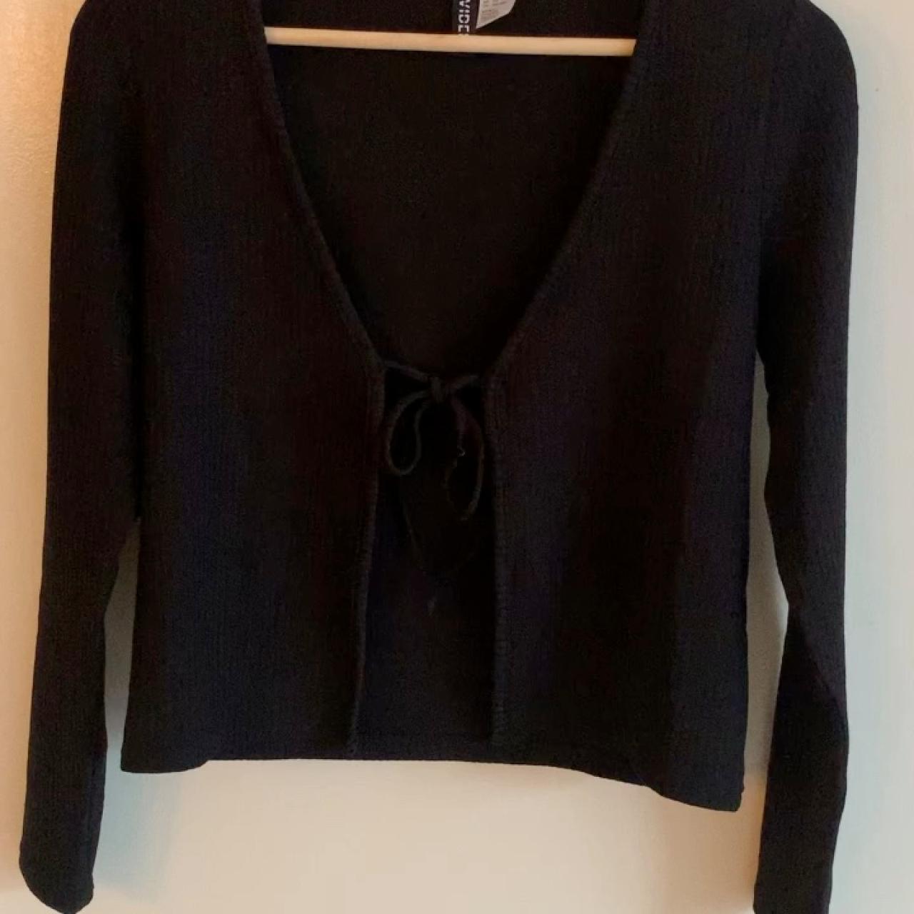 H&M | Tie Front Cardigan | S - Depop