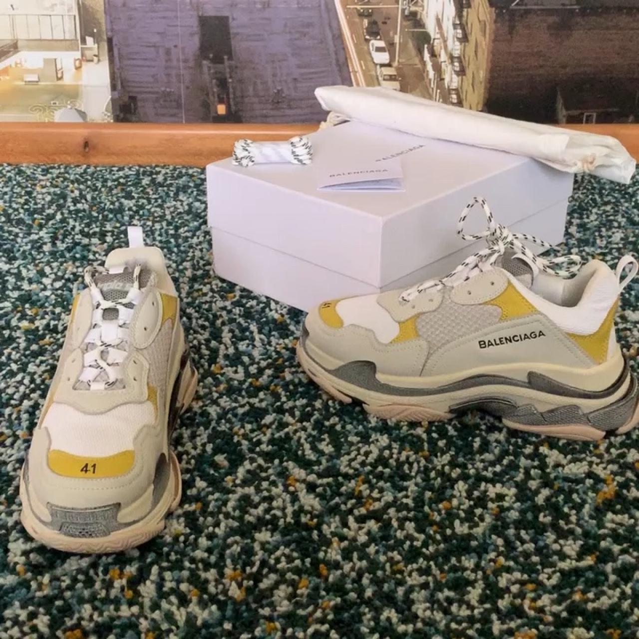 BestViPM Balenciaga Triple S Sneakers White