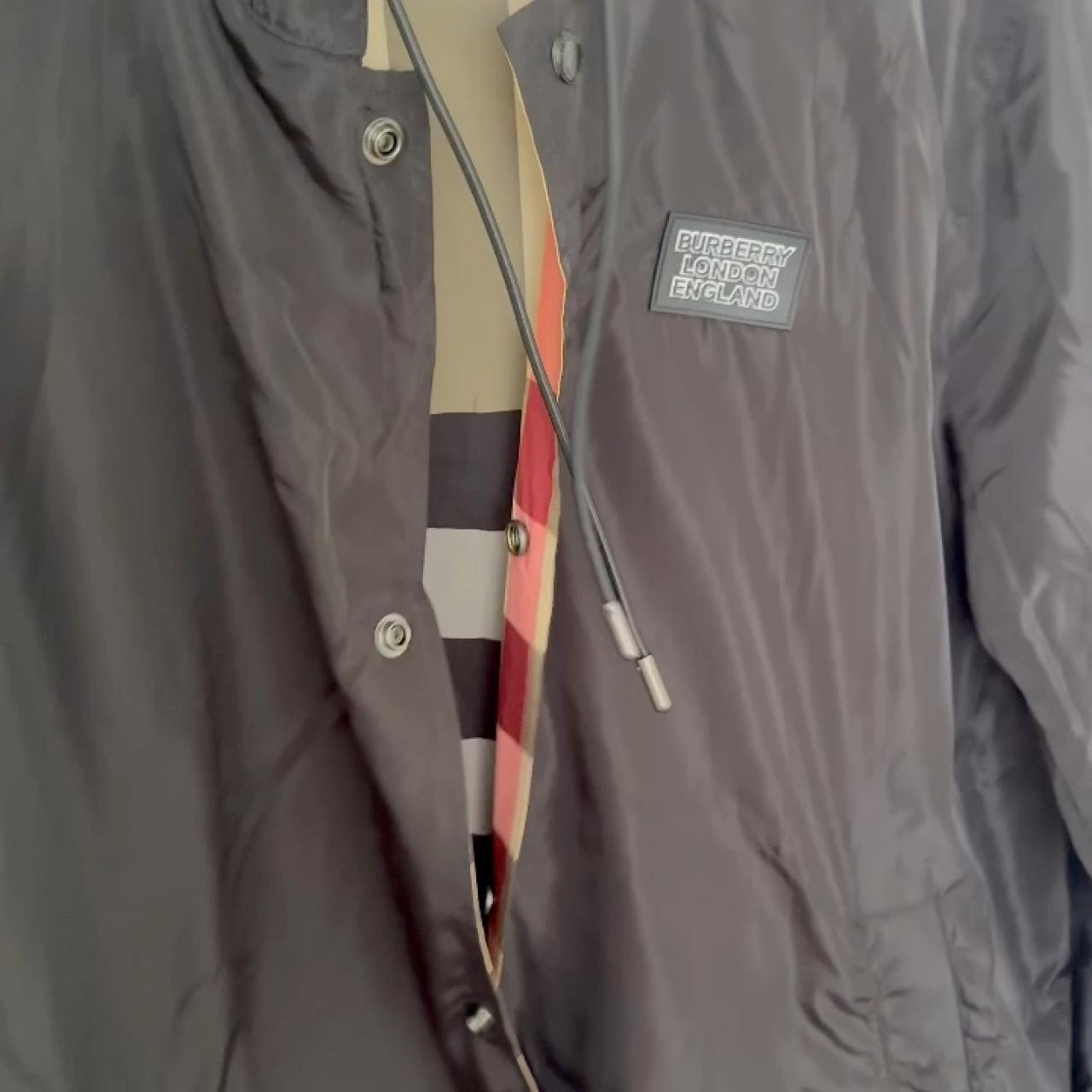 Burberry London Reversible Jacket Black/Beige **Size | Depop