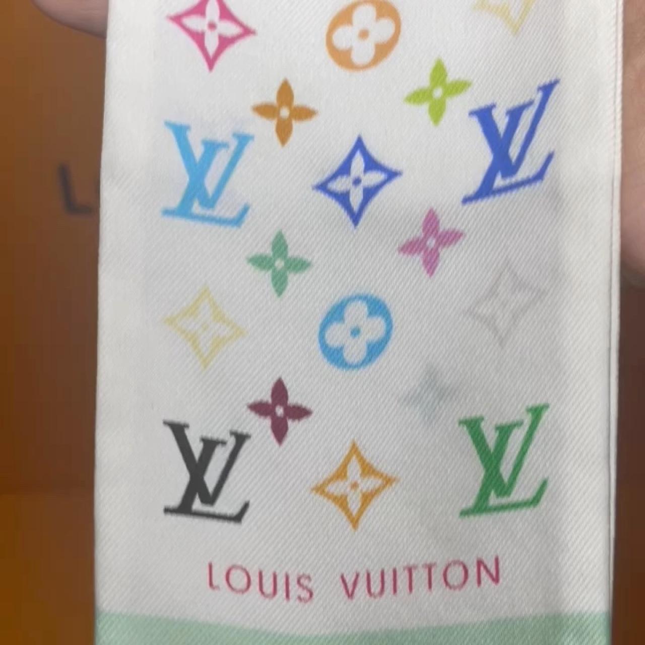 🌈Louis Vuitton Multicolor twilly 🌈 🌈Bought from - Depop