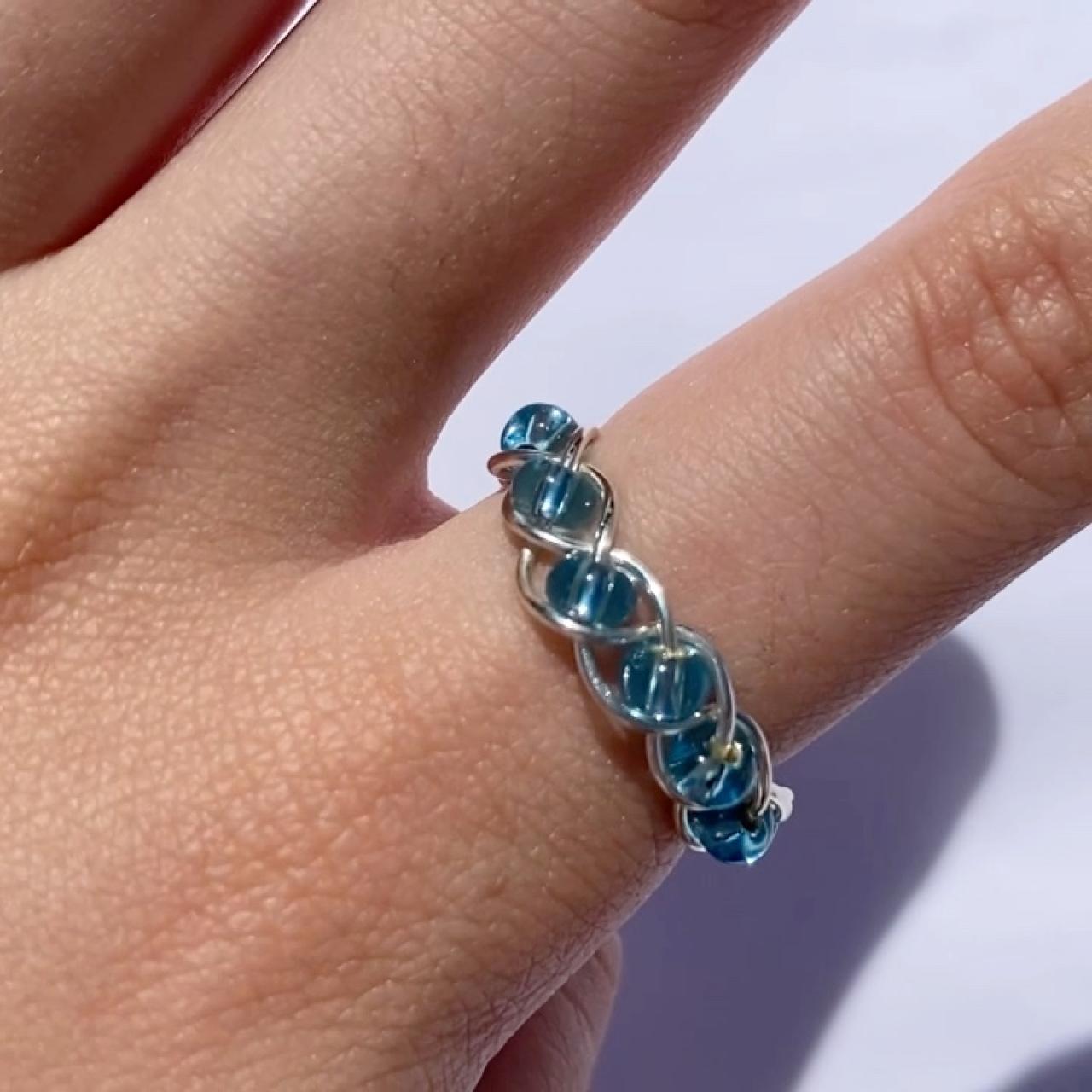 glass slipper ring available in sizes 215... Depop