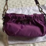 Prada purple clutch. Perfect condition. Depop Prada purple clutch. Perfect condition. Depop