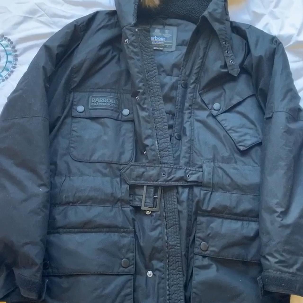 Barbour ergo best sale wax parka