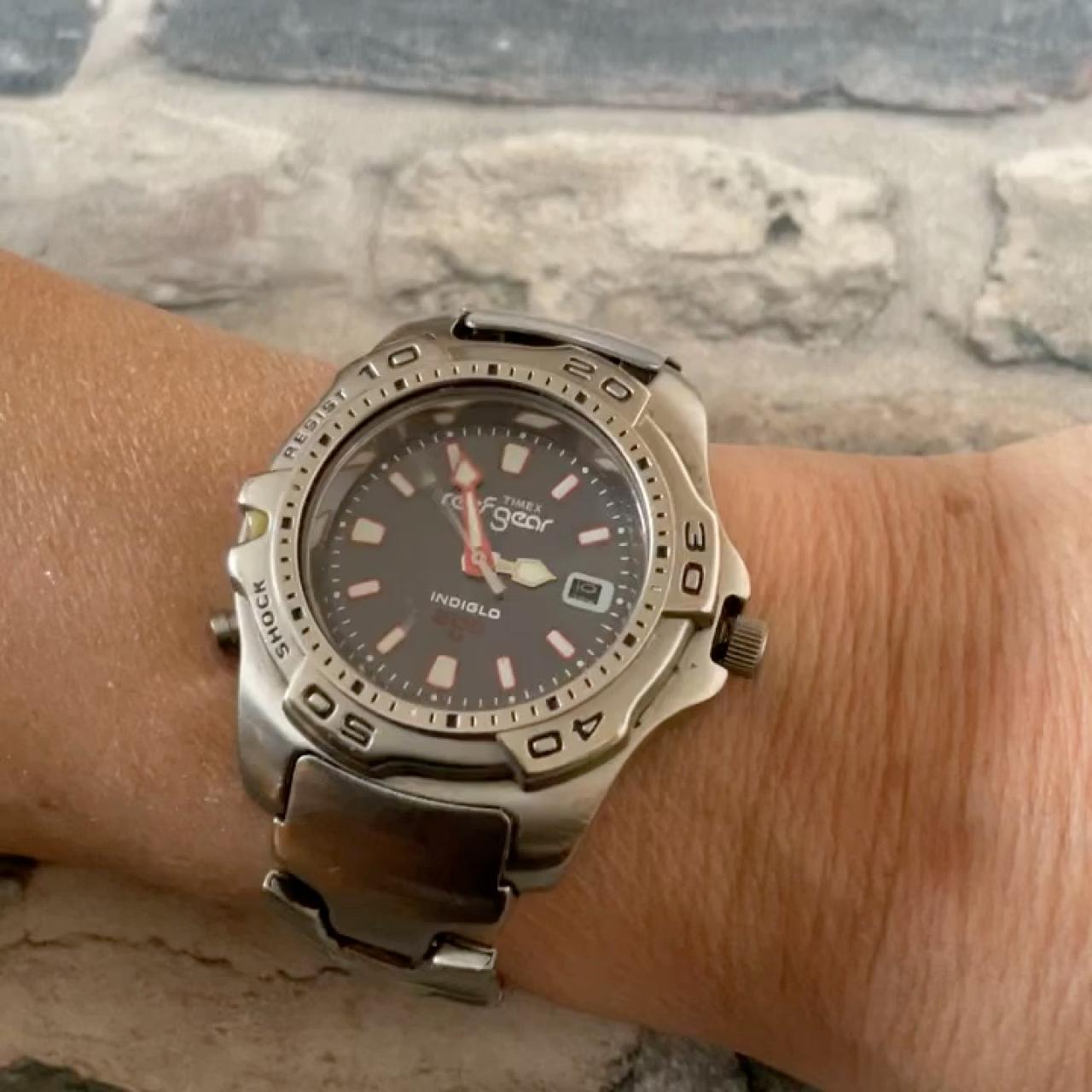 Vintage Men's Timex Reef Gear I Control Watch - Etsy
