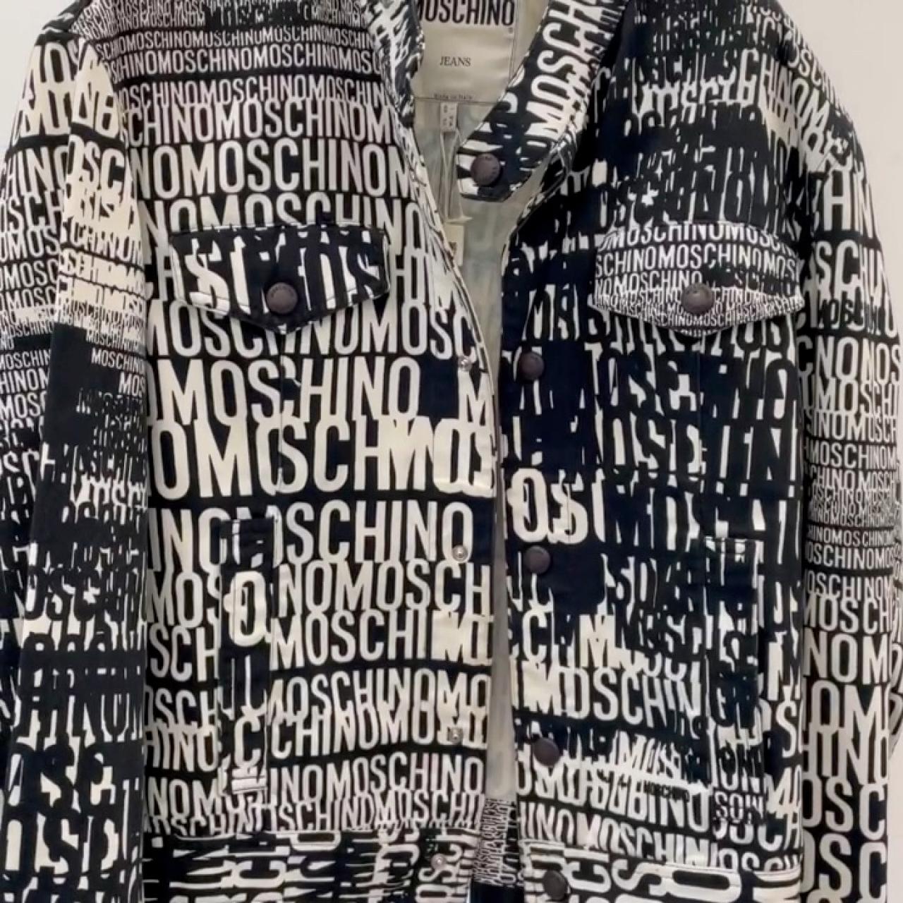Amazing vintage moschino jeans 1996 crazy jacket.  | Depop