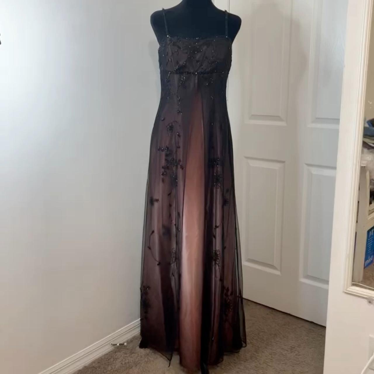 Vintage ombr dress. Stunning! Night Way Collections... | Depop