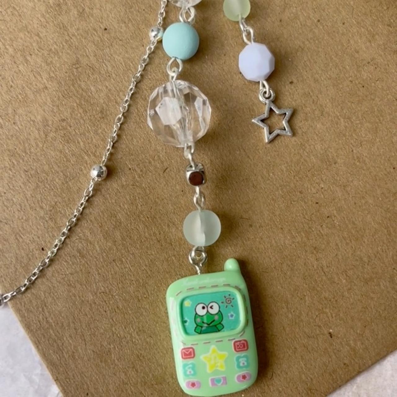 keroppi phone charm