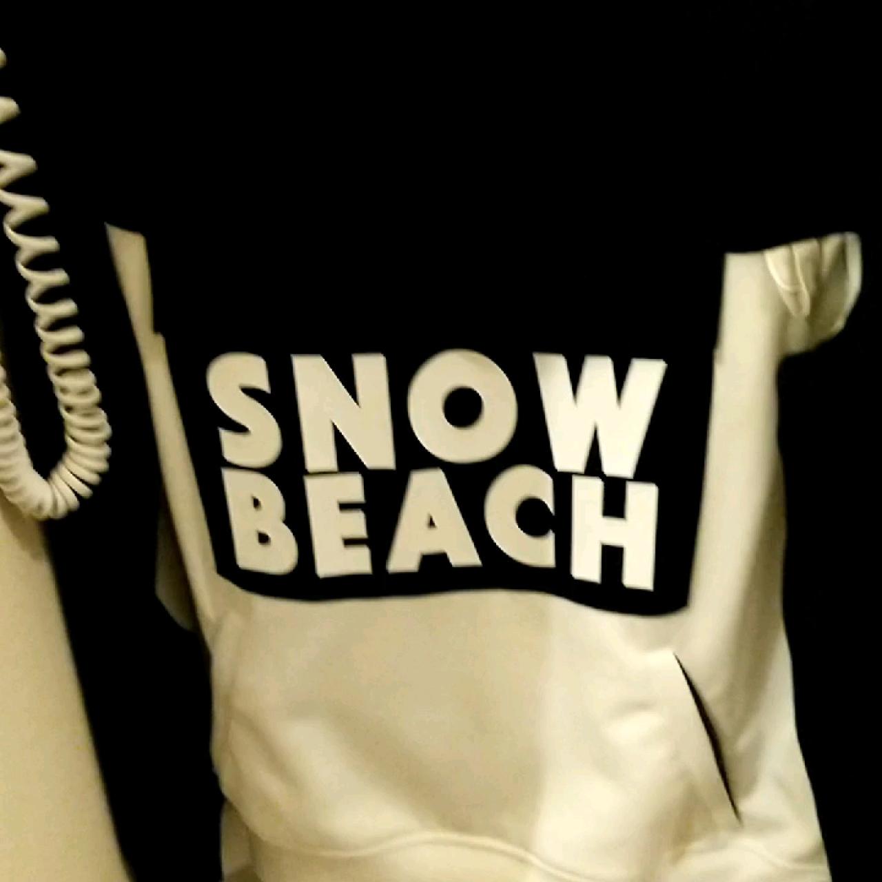 Ralph Lauren Snow Beach Rugby Shirt... | Depop