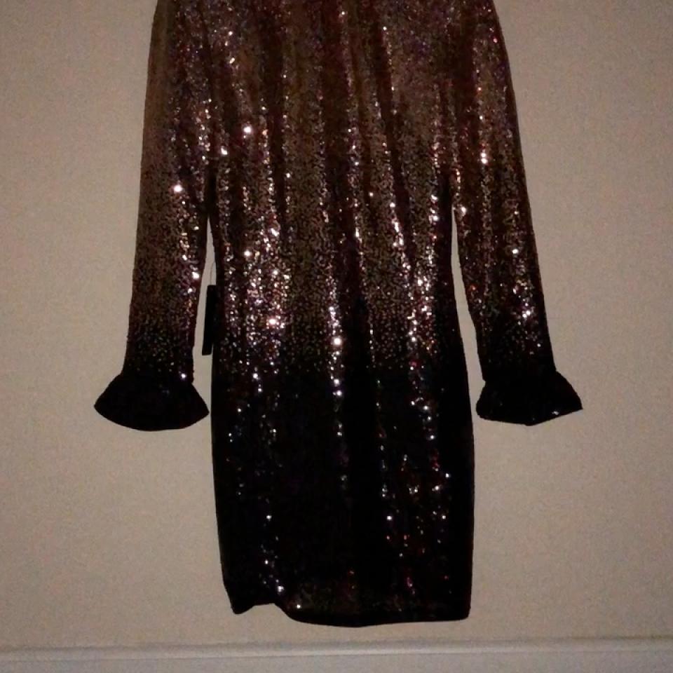 abbey clancy lipsy ombre sequin dress