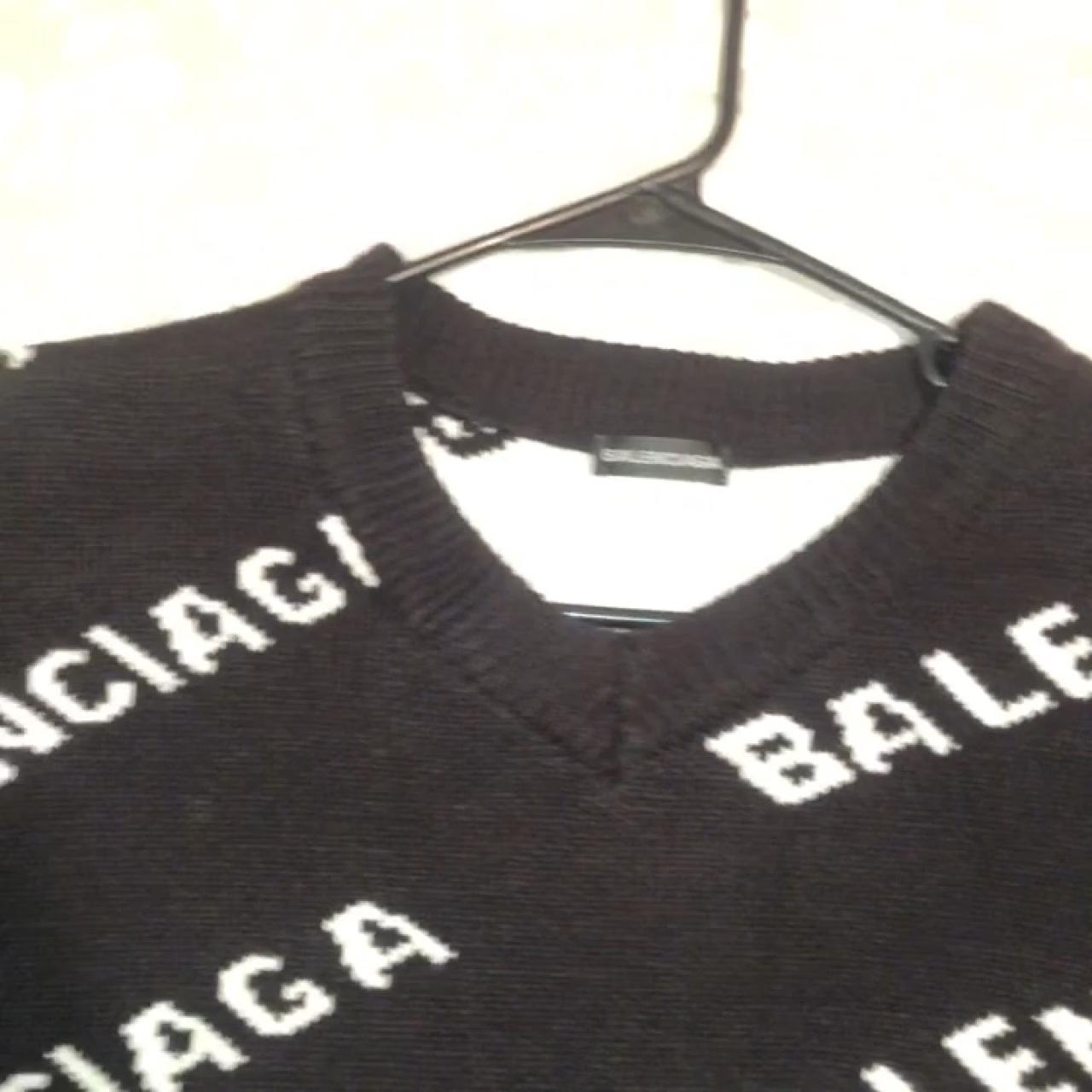 Balenciaga hot sale sweater cheap