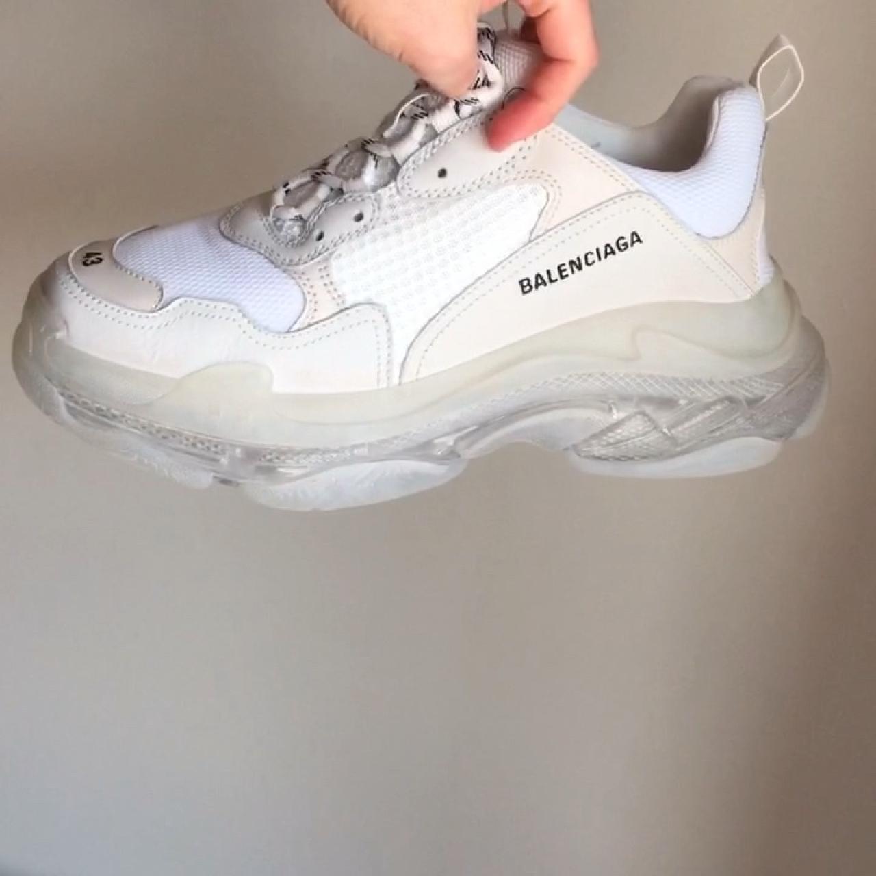 balenciaga triple s white review