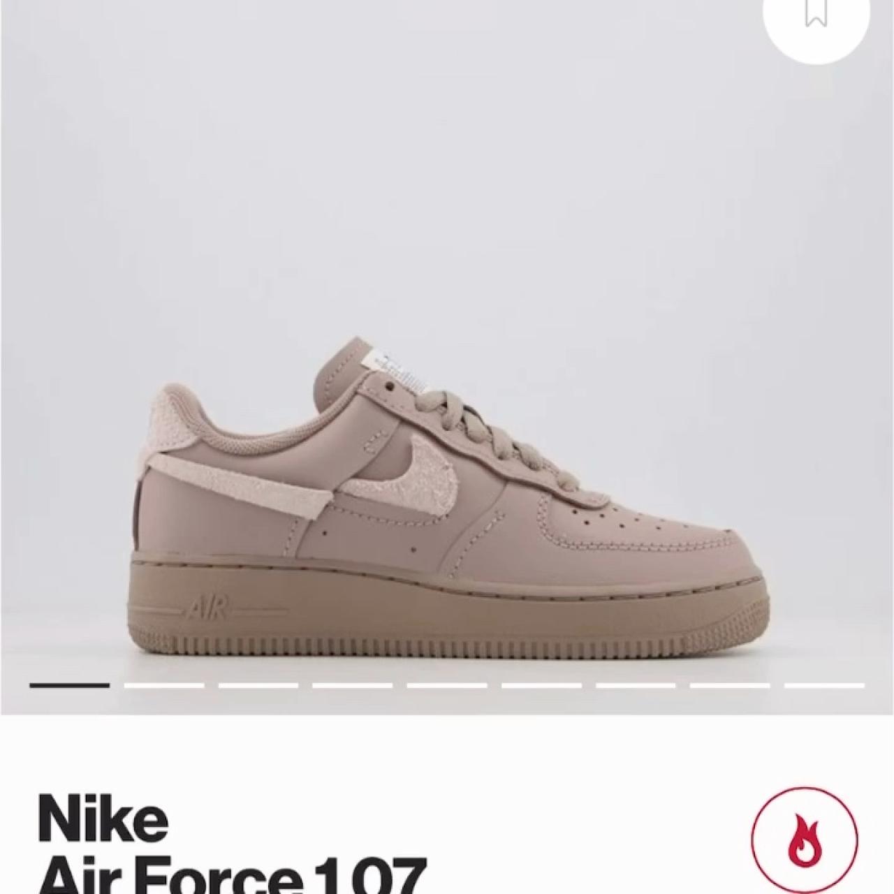 air force 1 07 trainers malt platinum violet