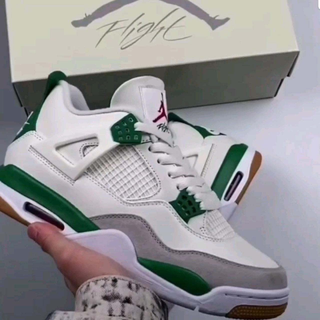 pine green jordan 14