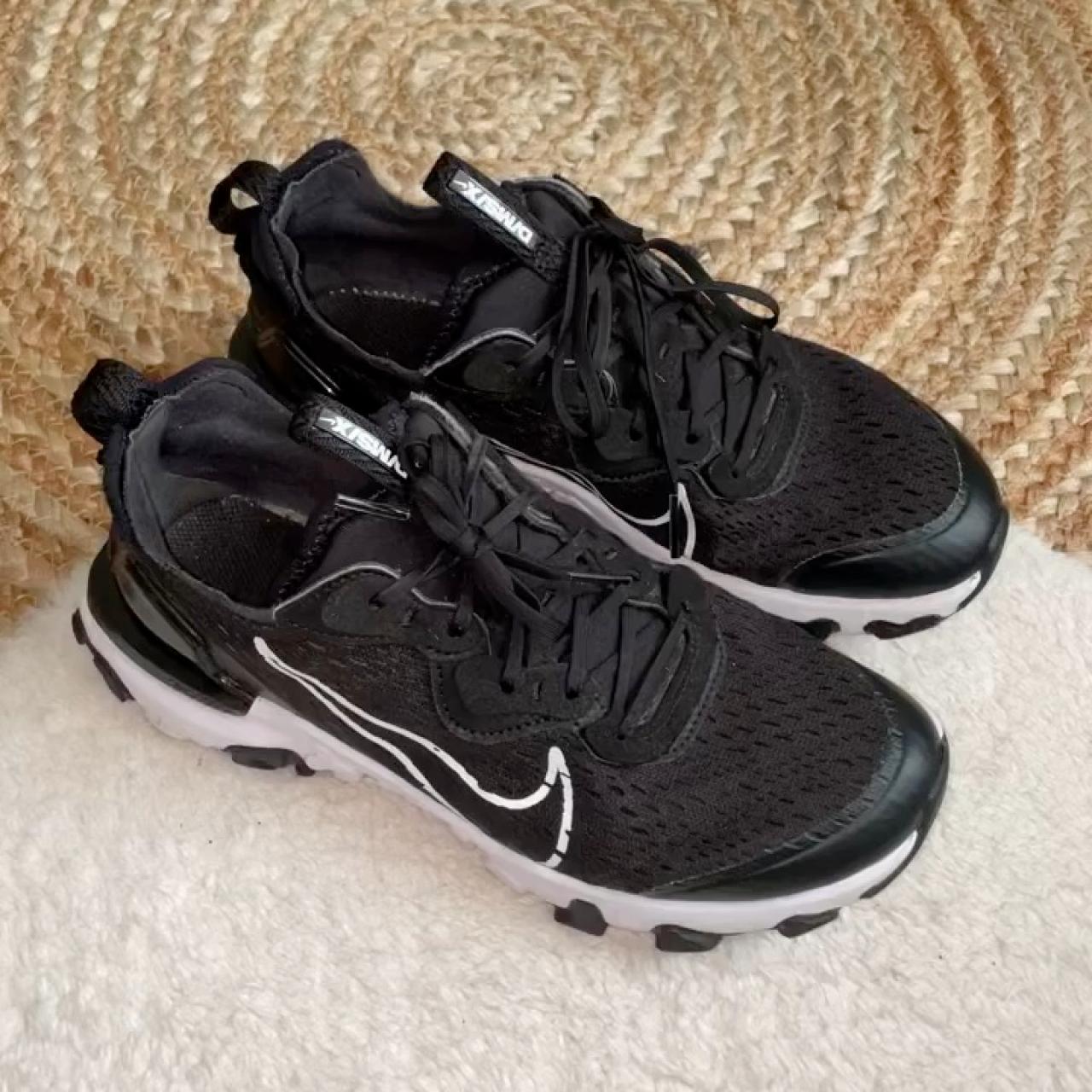 big kids nike react vision casual running tennis... Depop