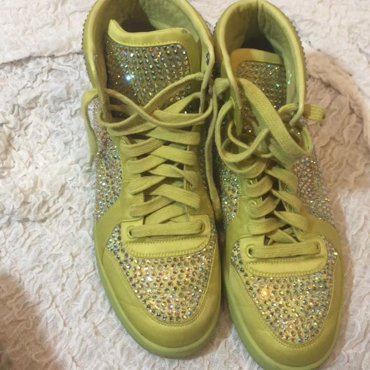 gucci coda crystal sneakers