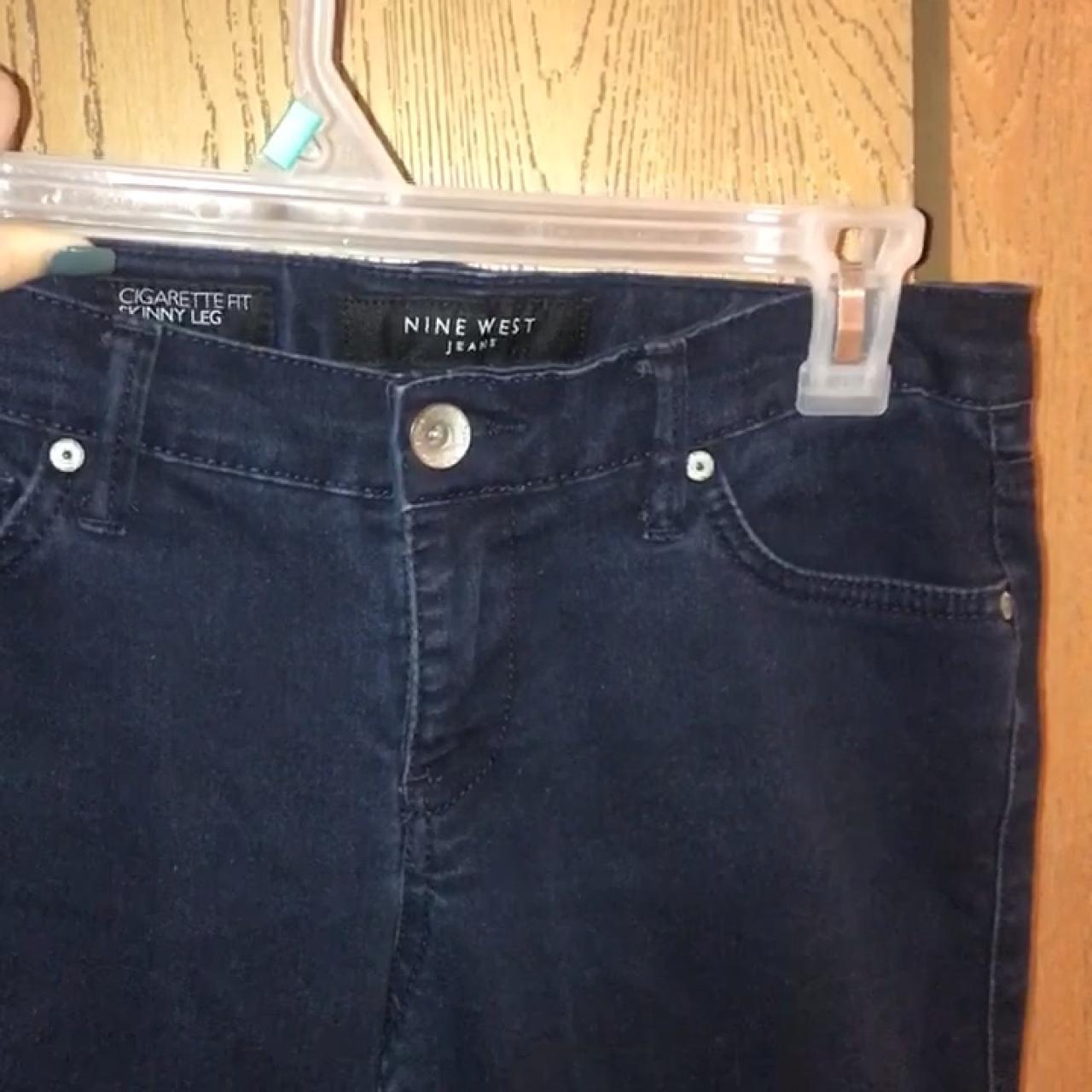 nine west cigarette jeans