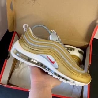 nike air max 97 gold red