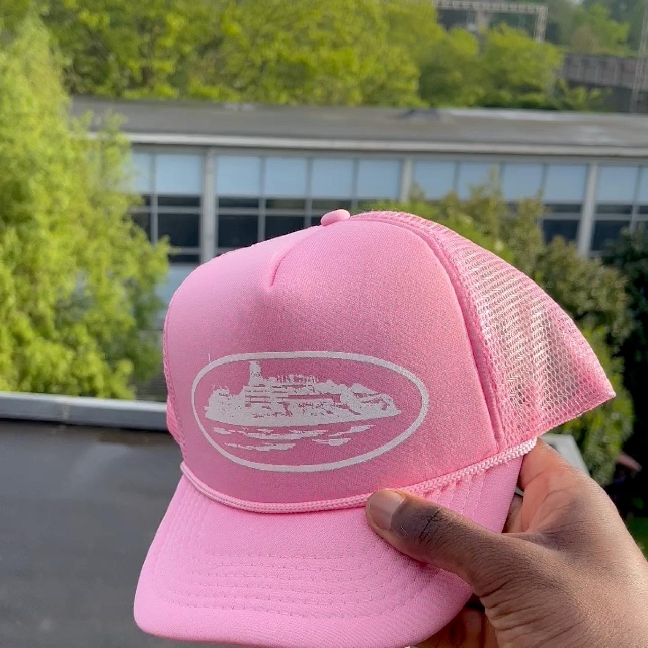 Pink alcatraz corteiz hat. Never wore it. | Depop