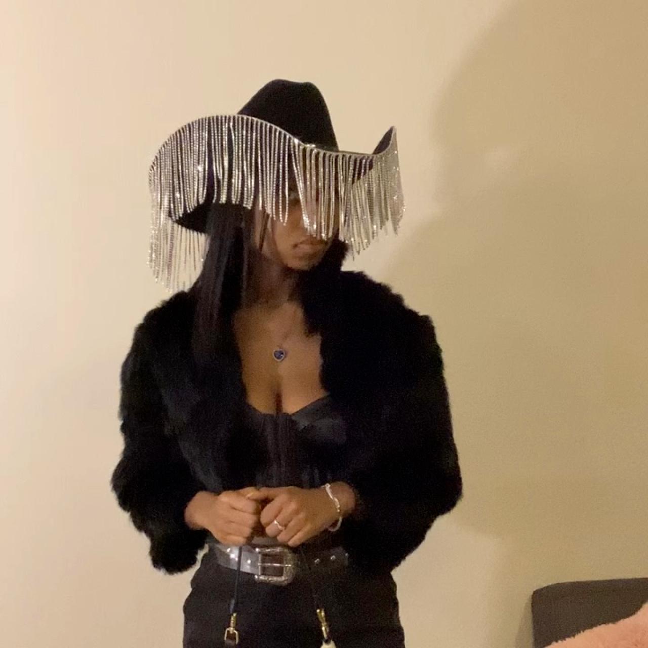 Cowboy Fringe Style Beyoncé Renaissance Tour Hat.... | Depop display picture 1