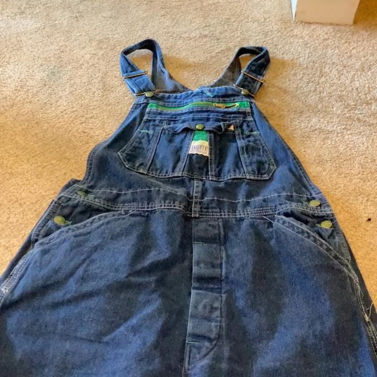 Simple n cute vintage dungarees by the brand Liberty - Depop