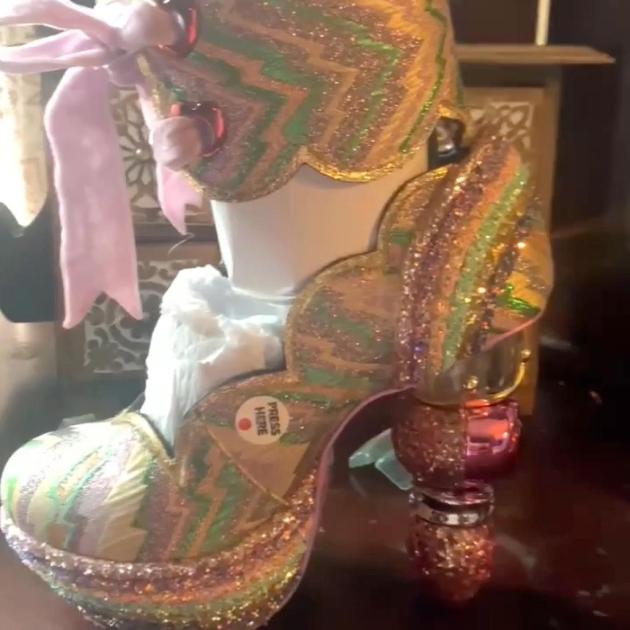 Irregular choice snow globe on sale heels