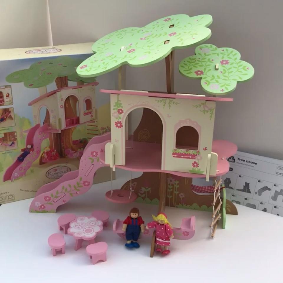 elc rosebud dolls house