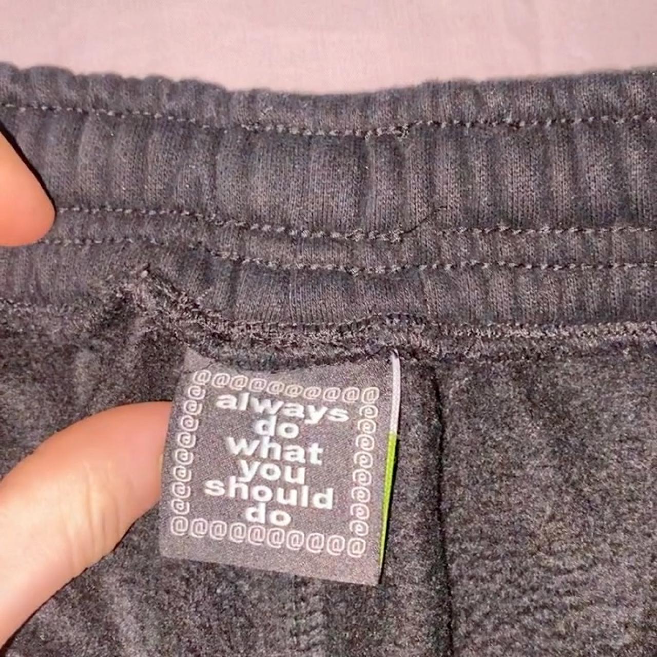 Always do what you should do joggers adwysd joggers | Depop